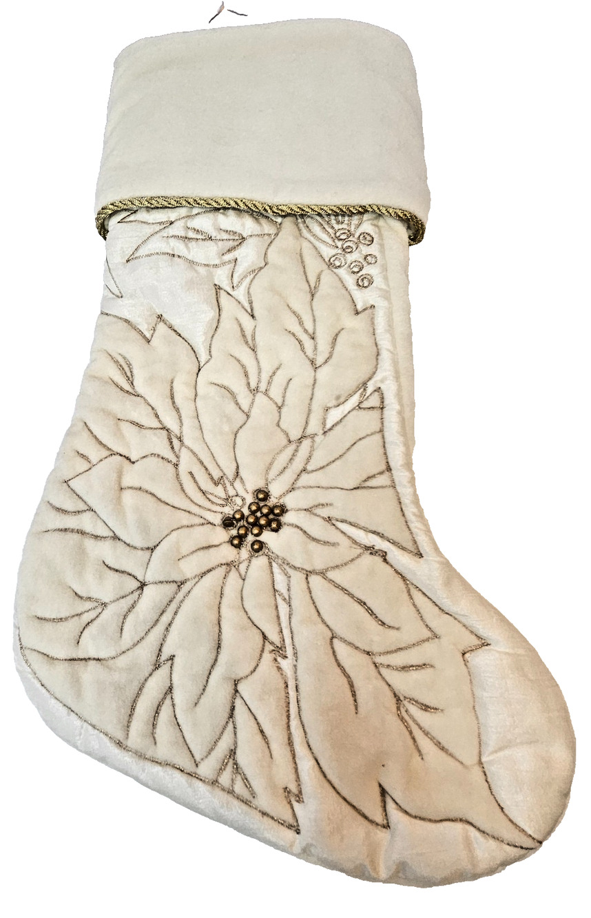 Hallmark Heritage Collection Ultra Plush Christmas Stocking 18" NWT 2016